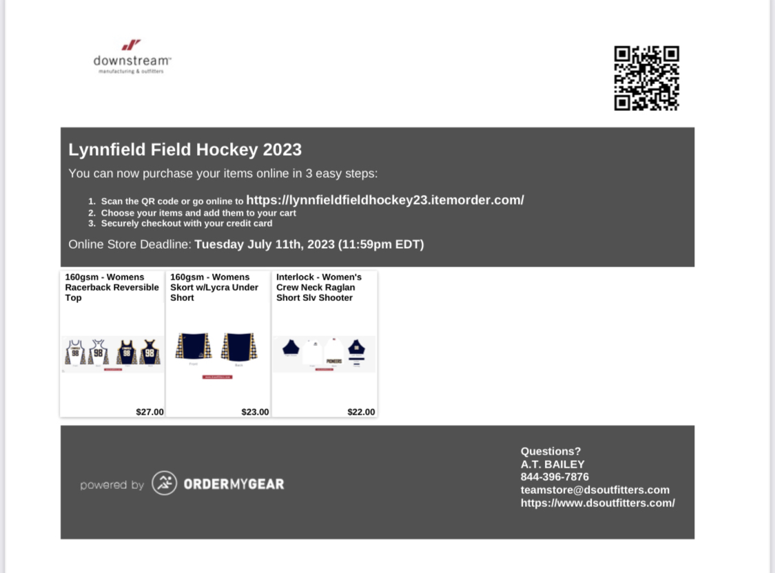 Home Lynnfield Youth Field Hockey